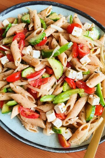 græsk pastasalat