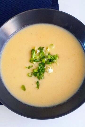 blomkålssuppe med cheddar