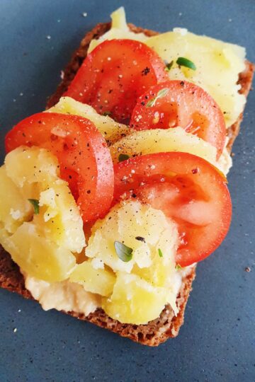 kartoffelmad med hummus
