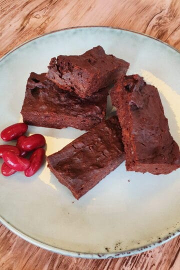 Brownie med kidneybønner