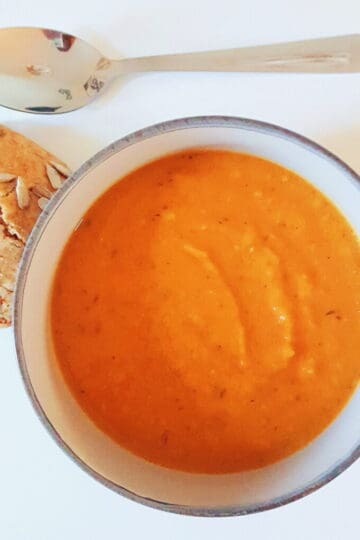 Butternut squash suppe