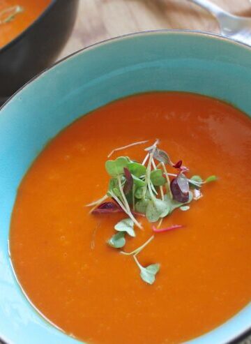 Rød linsesuppe