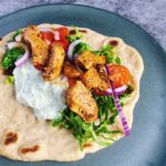fladbrød med gyros
