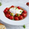 bagte tomater burrata