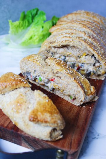 vegetarisk skinkestang