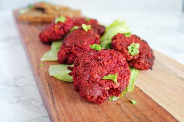 rødbedefrikadeller