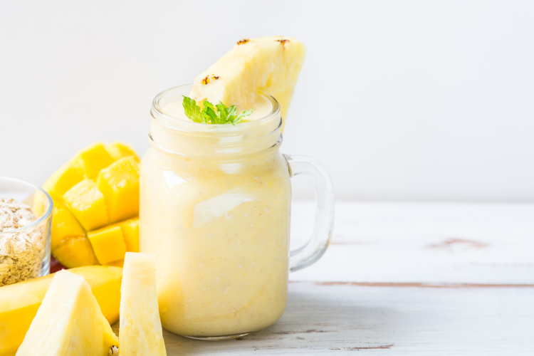 smoothie mango ananas