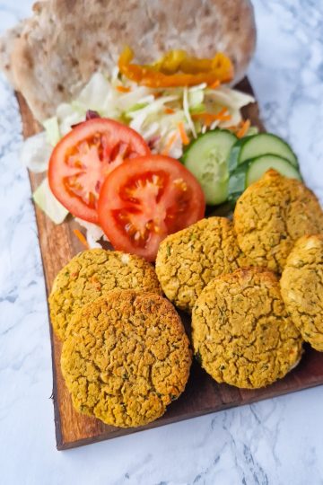 Ovnbagte falafler