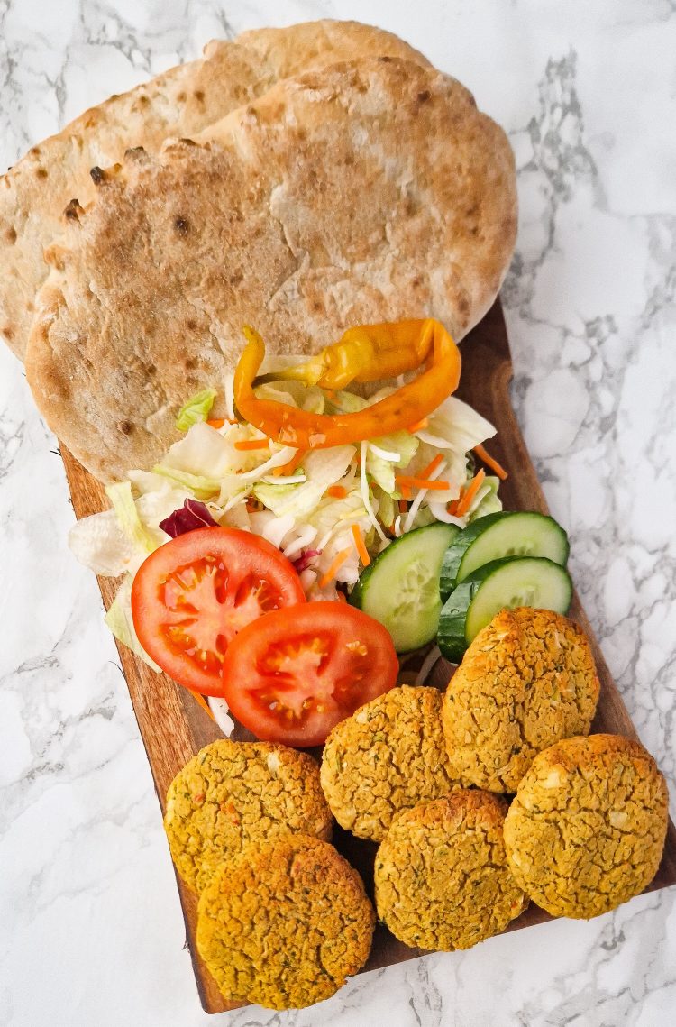 Ovnbagte falafler