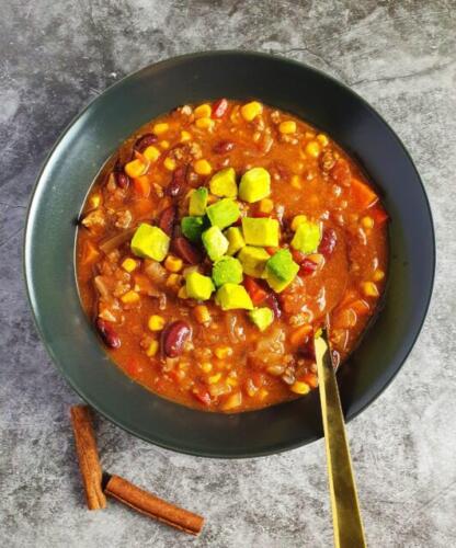 Mexicansk suppe med oksekød